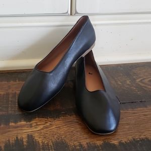 Madewell Cory Flat in Leather AE218